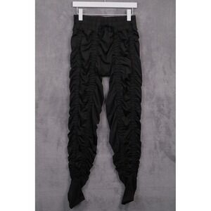 AGOGIE +40 Wearable Resistance Training Pants Ruched Leggings Black Womens Sz XL